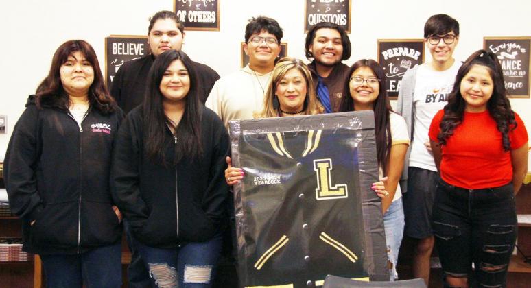 LHS students make up yearbook team