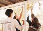 Church youth, others pitch in to paint house