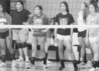 Volleyball girls prepare for first match up