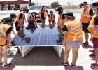 Solar car makes quick pitstop in Lamesa