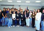 Fall athletes and school board honored